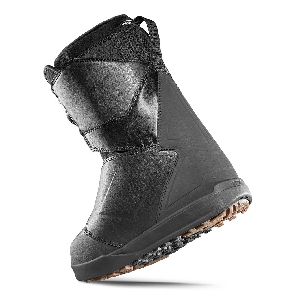 32 2025 Womens Lashed Double Boa Boots - Black - 9.5