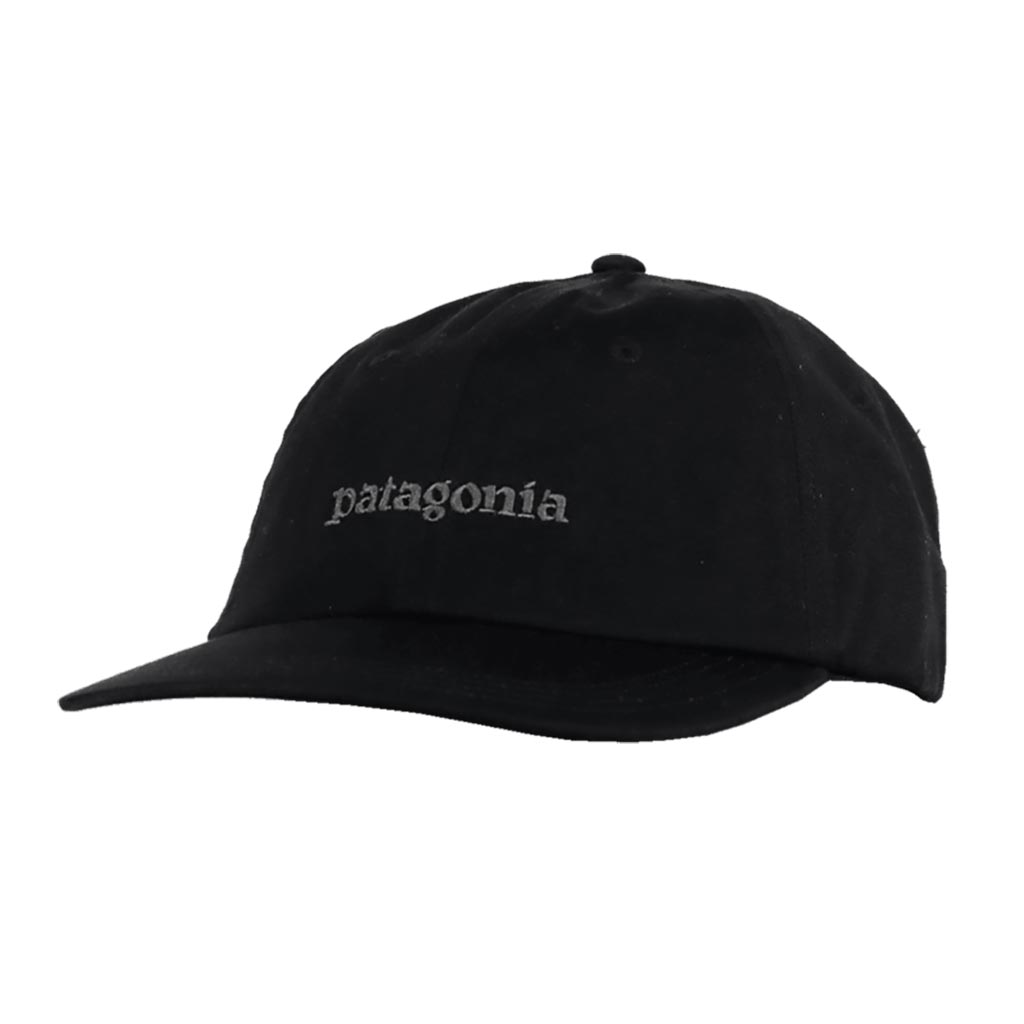 Patagonia Fitz Roy Icon Trad Cap - Ink Black/Text Logo