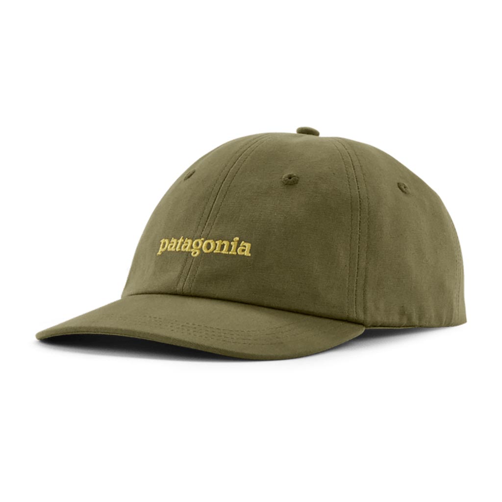 Patagonia Fitz Roy Icon Trad Cap - Tent Green/Text Logo
