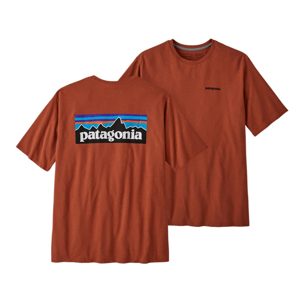 Patagonia P-6 Logo Responsibili-Tee - Quartz Coral