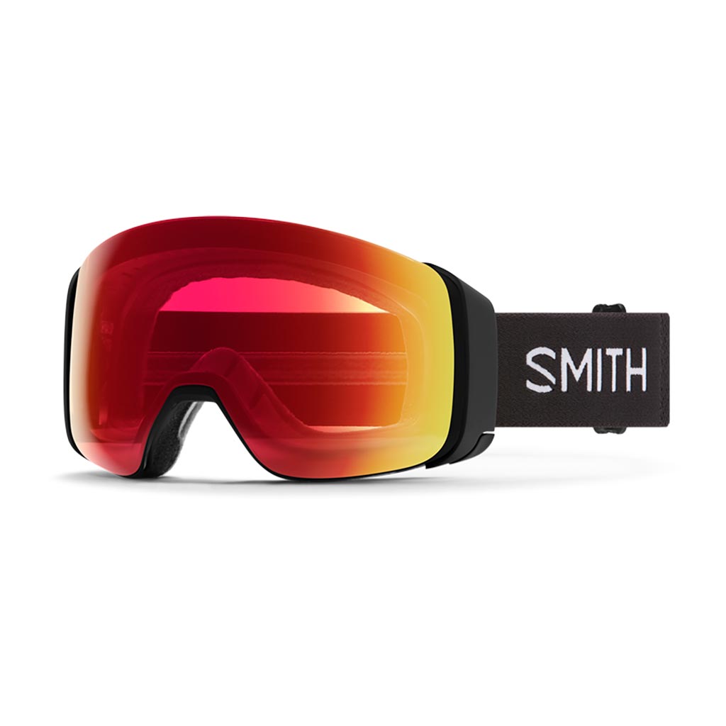 Smith 4D Mag Photochromic Goggle - Black/Chromapop Red