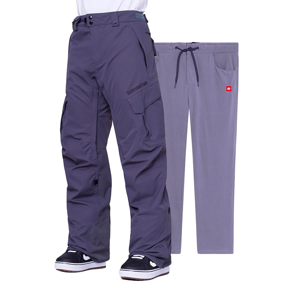 Pantaloni da snowboard da uomo 686 Smarty 3-in-1 Cargo nero Pantaloni da snowboard da uomo 686 Smarty 3-in-1 Cargo nero