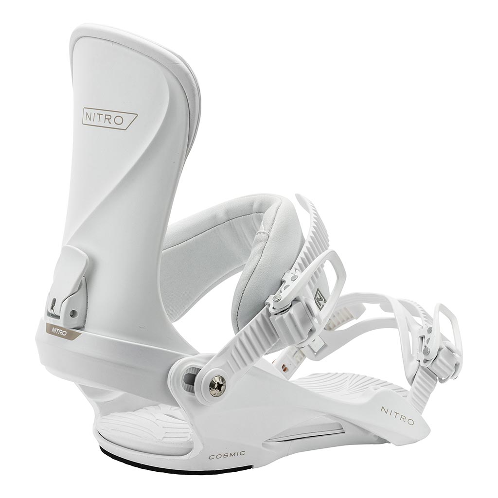 Nitro 2026 Womens Cosmic Bindings - White - S/M