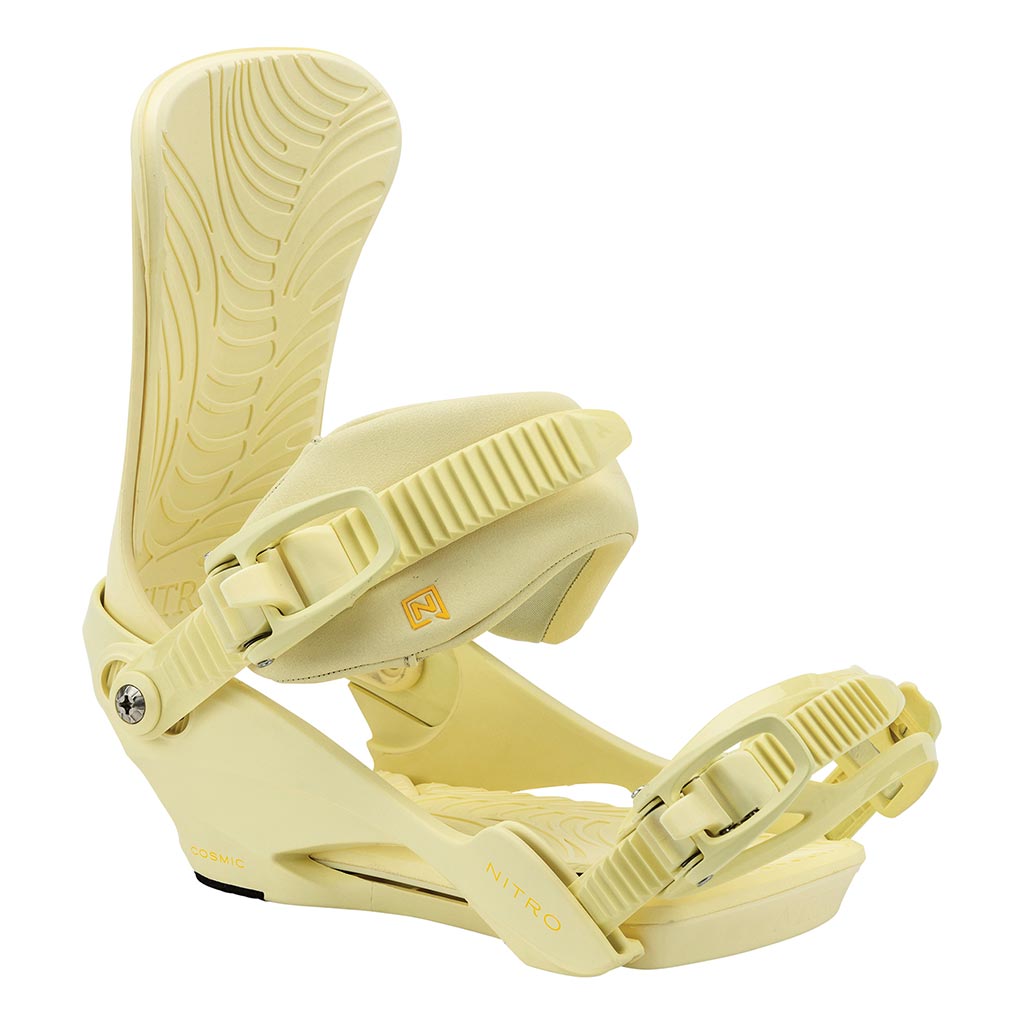 Nitro 2026 Womens Cosmic Bindings - Light Lemon - S/M