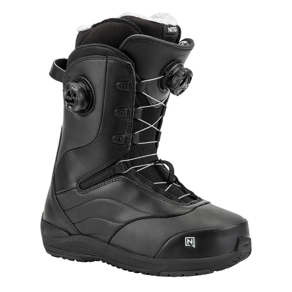 Nitro 2025 Womens Crown Boa Boots - Black