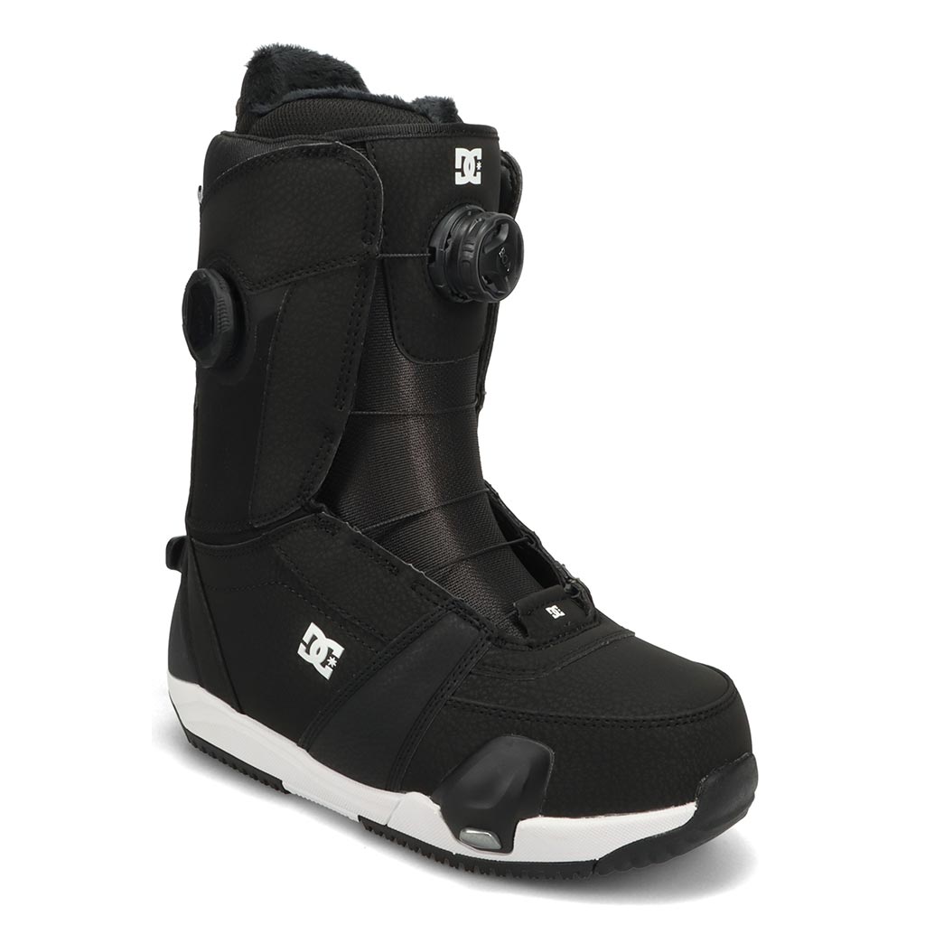 DC 2026 Womens Lotus Step On Boots - Black/White