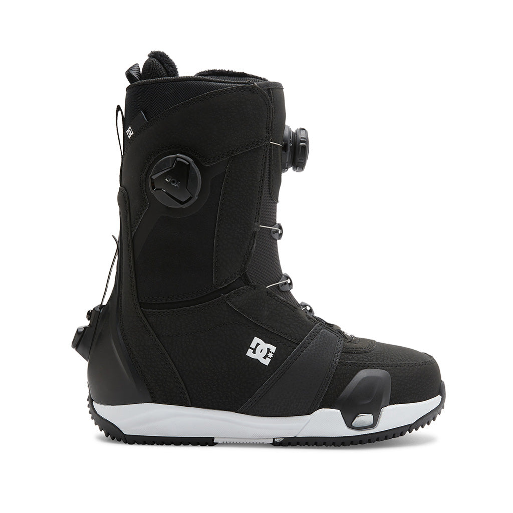 DC 2024 Womens Lotus Step On Boots - Black/White