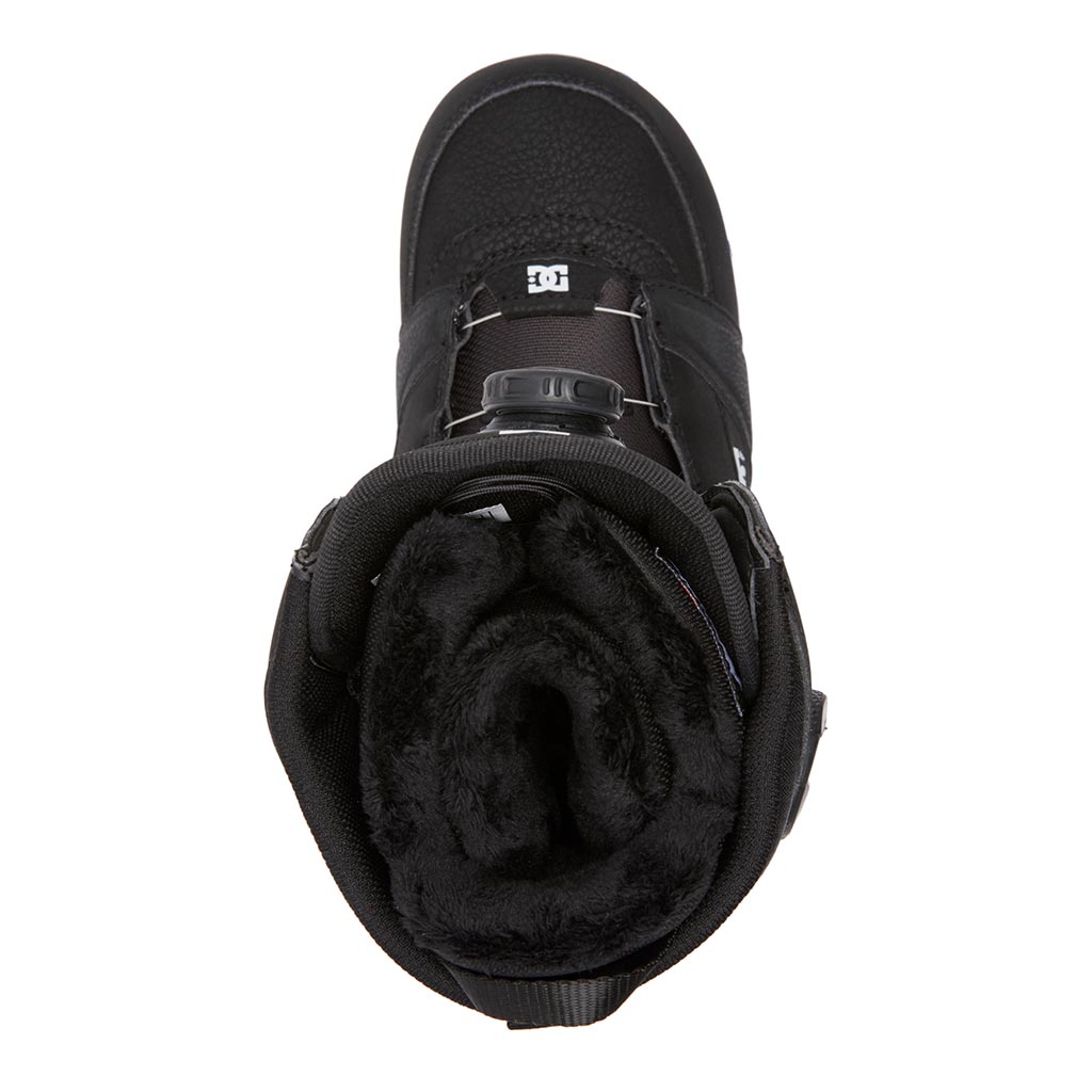 DC 2026 Womens Lotus Boa Boots - Black/White