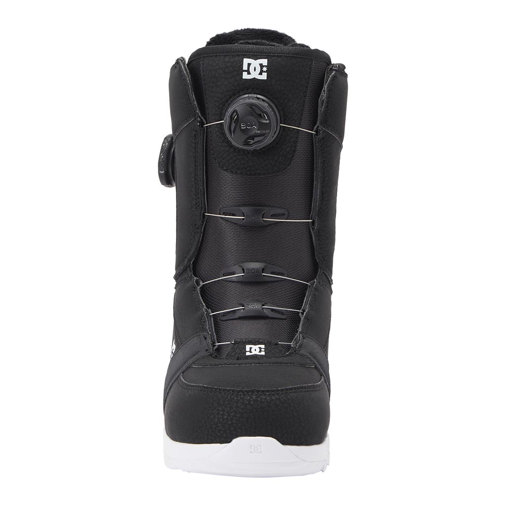 DC 2026 Womens Lotus Boa Boots - Black/White