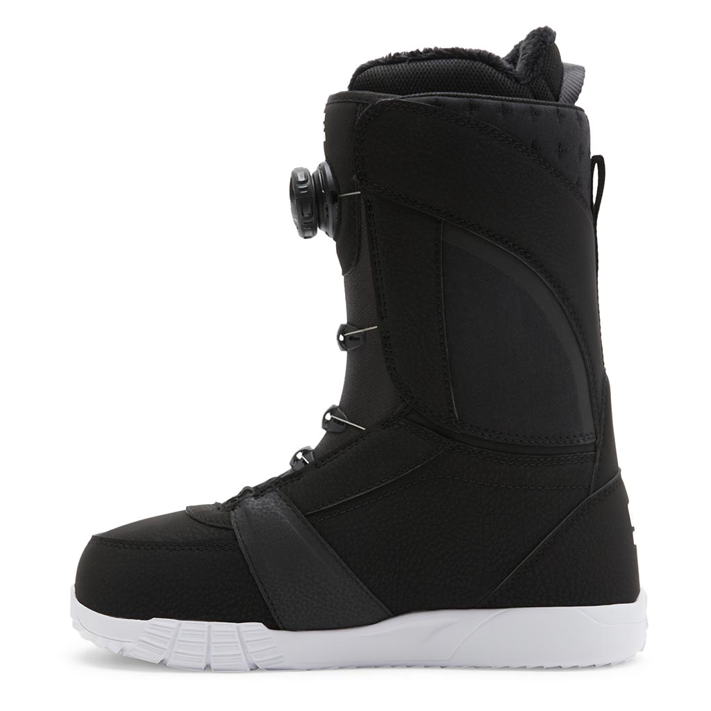 DC 2025 Womens Lotus Boots - Black/White/Black
