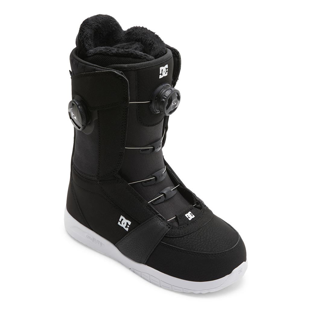 DC 2025 Womens Lotus Boots - Black/White/Black