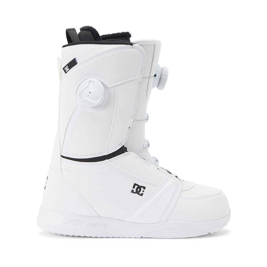 DC 2024 Womens Lotus Boots - White/White