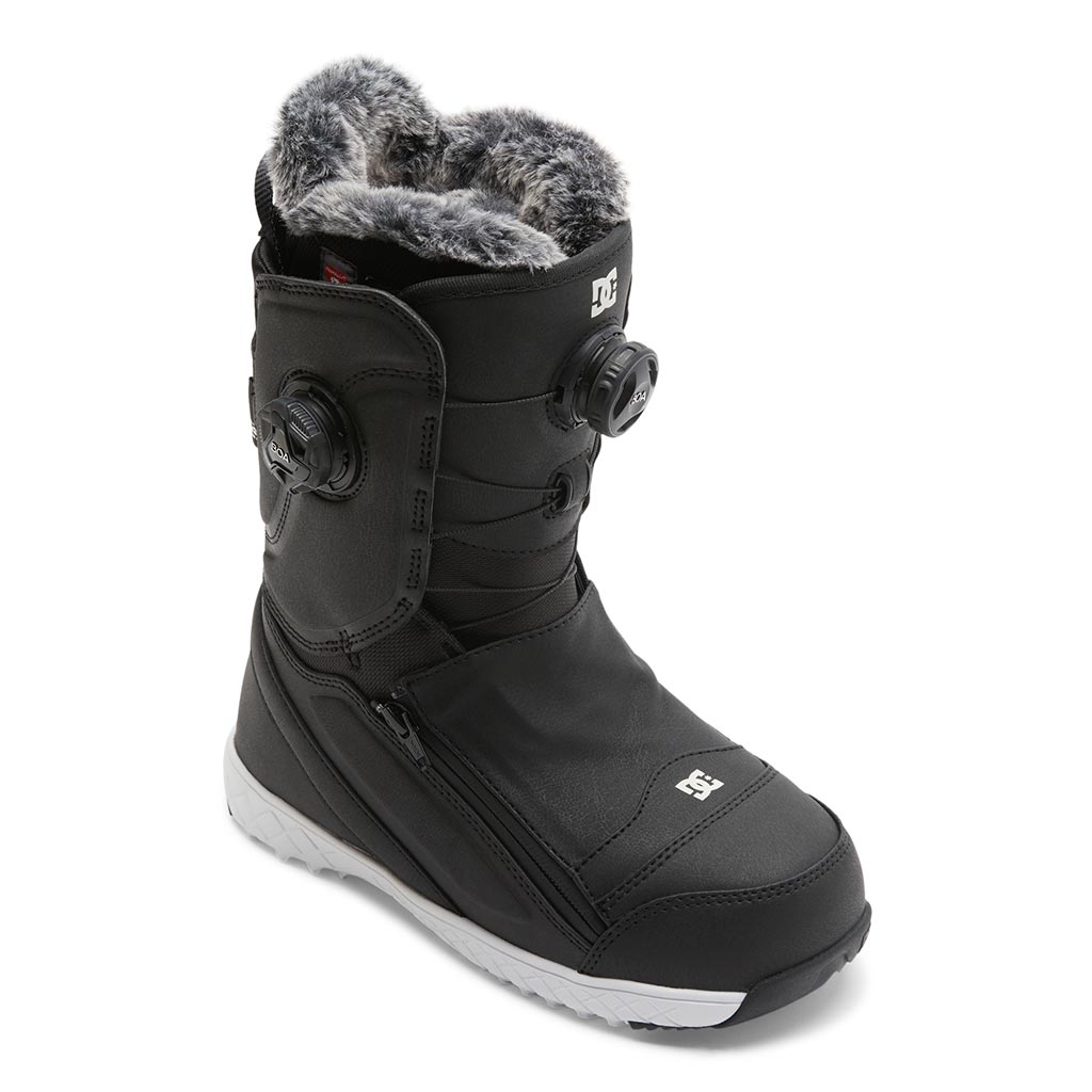 DC 2025 Womens Mora Boots - Black/White