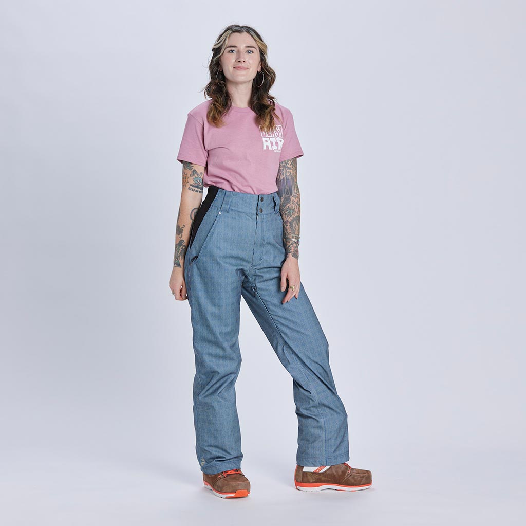 Airblaster 2024 High Waisted Trouser Pant - Matcha