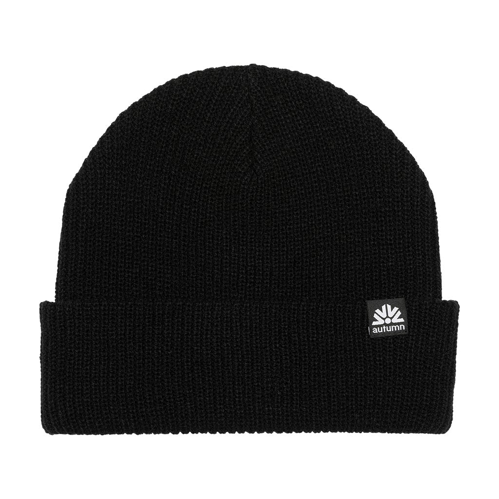 Autumn Simple Beanie - Black