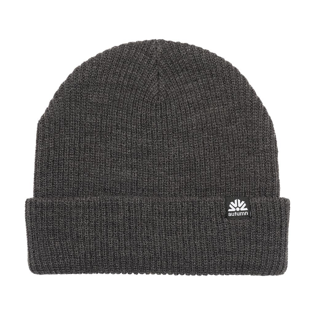 Autumn Simple Beanie - Charcoal