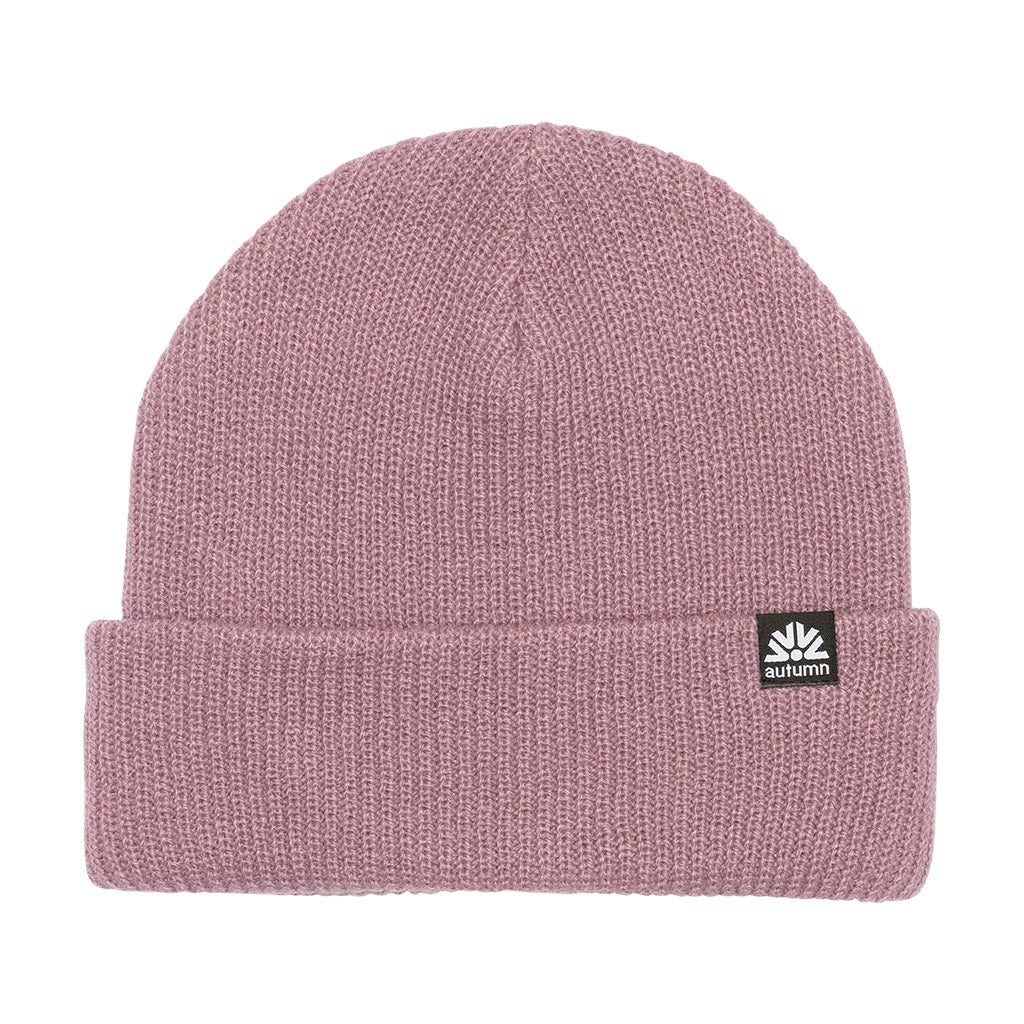 Autumn Simple Beanie - Mauve