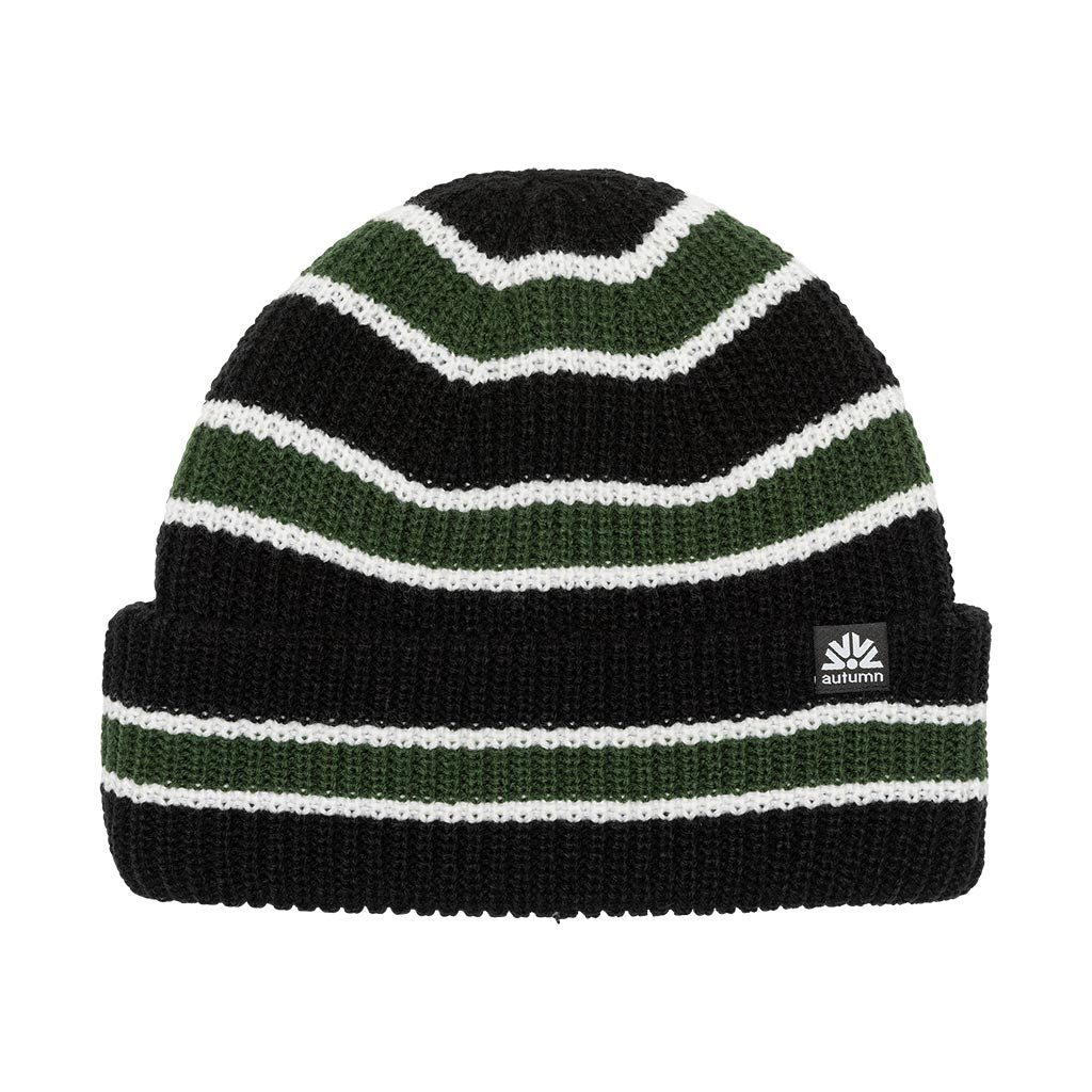 Autumn Slacker Beanie - Black