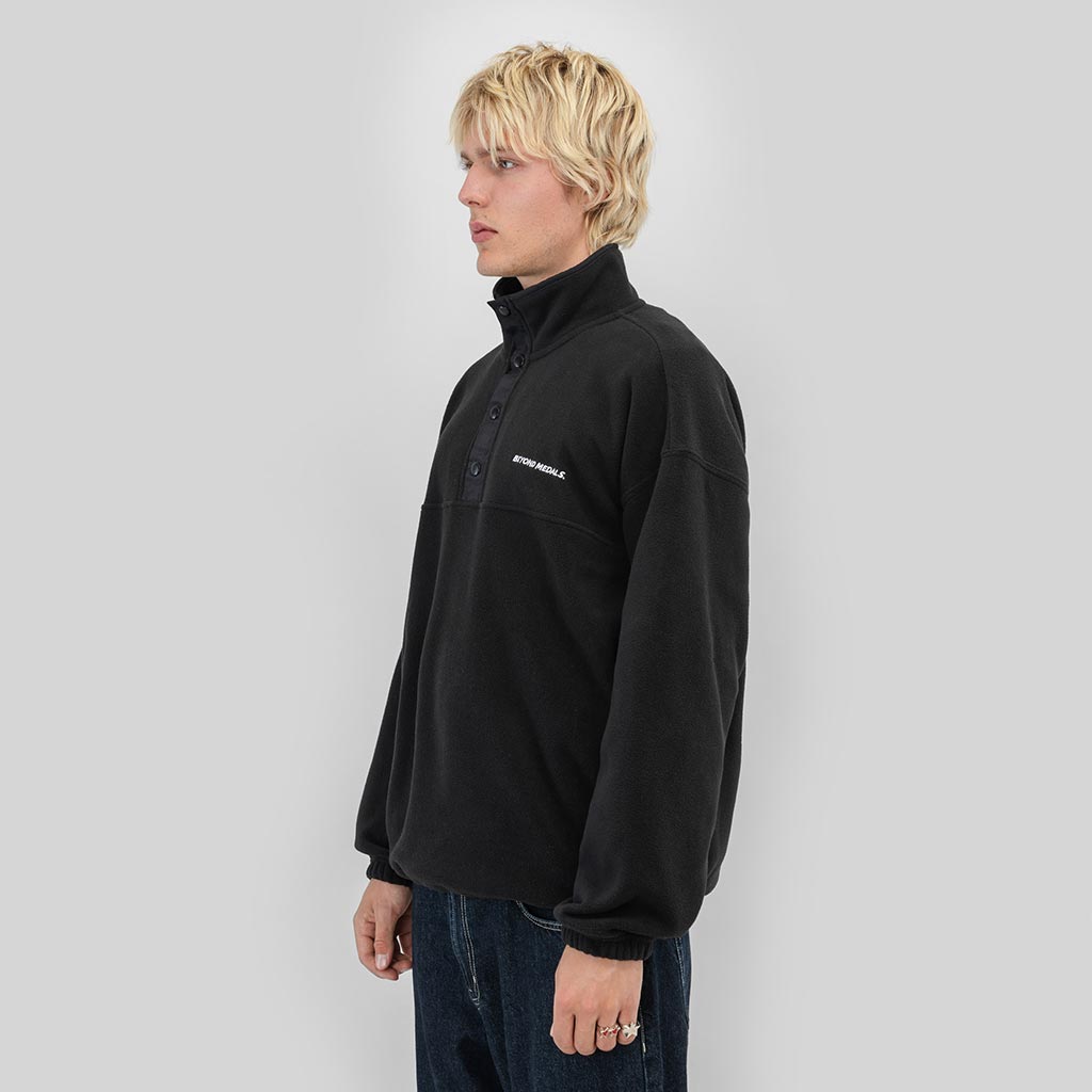 Beyond Medals 2026 Half Snap Fleece - Black
