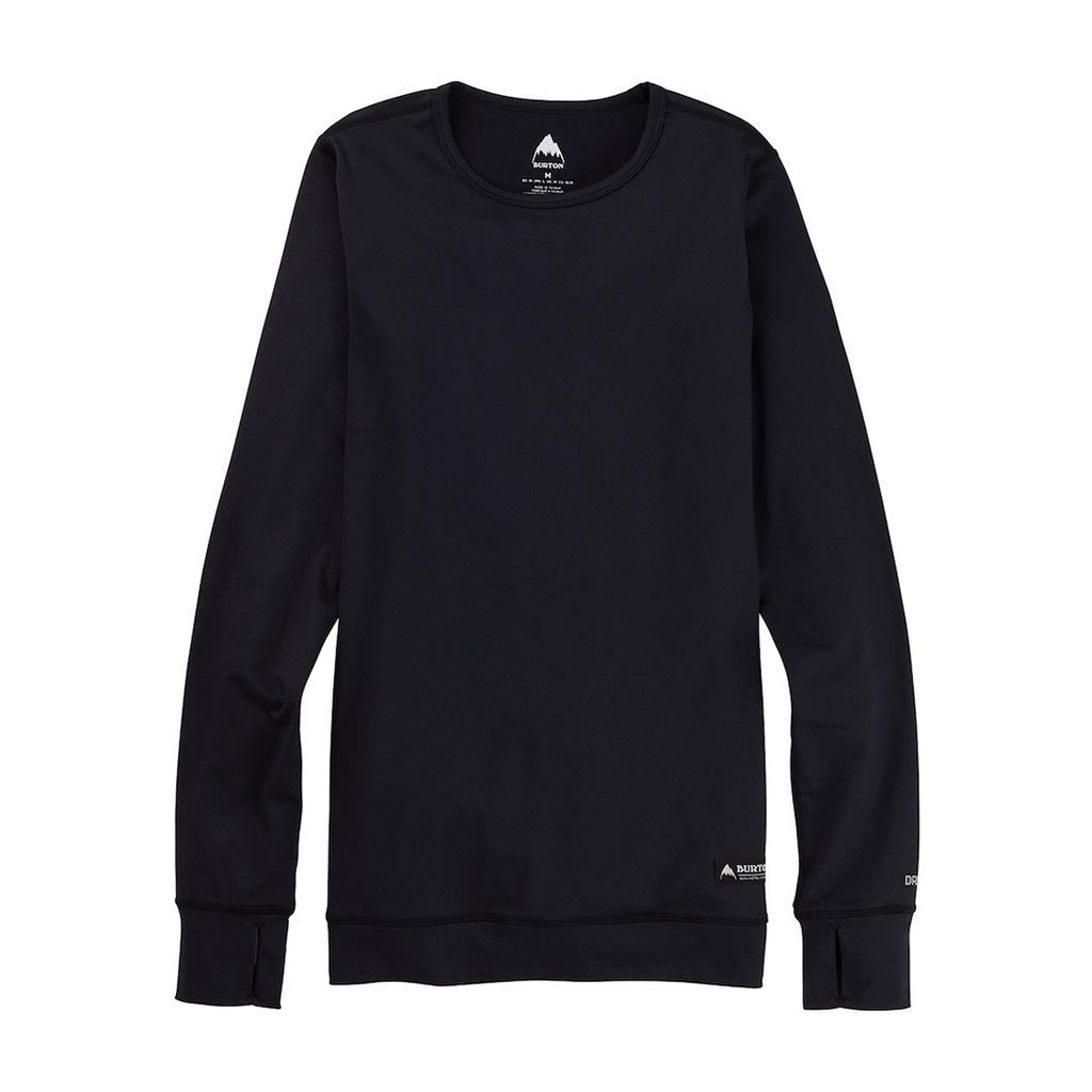 Burton Womens Midweight Thermal Crew - True Black