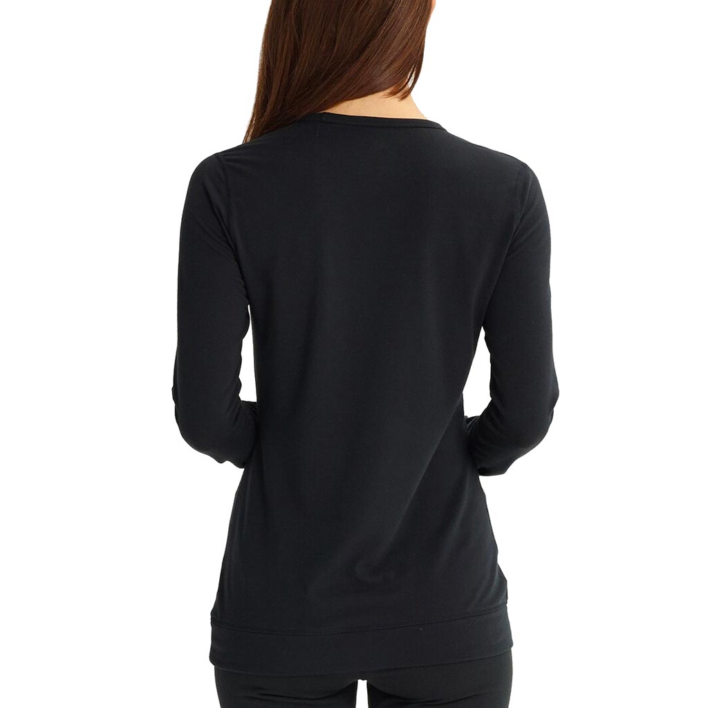 Burton Womens Midweight Thermal Crew - True Black