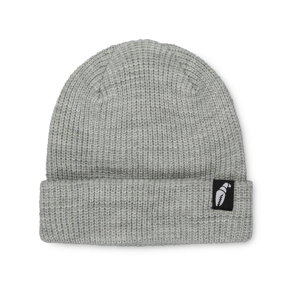 Crab Grab The Claw Label Beanie - Grey