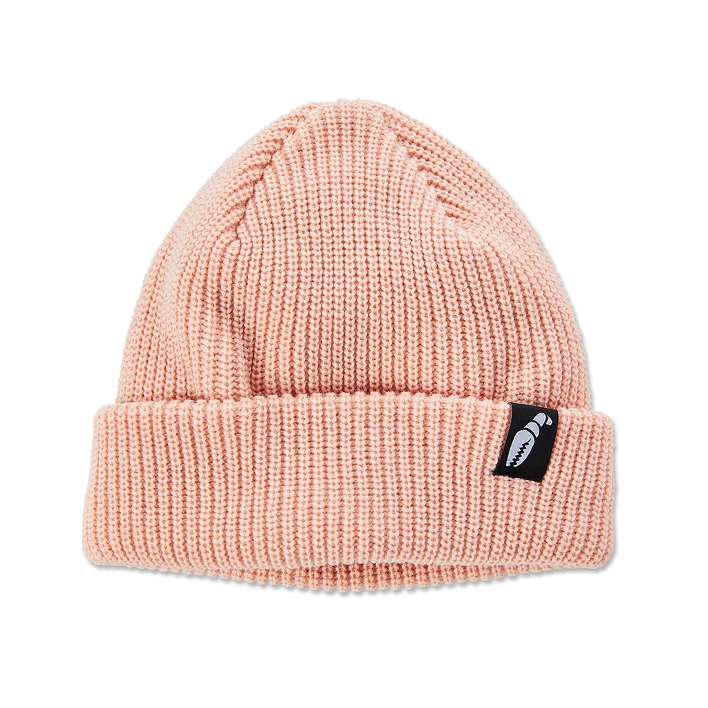 Crab Grab The Claw Label Beanie - Soft Pink
