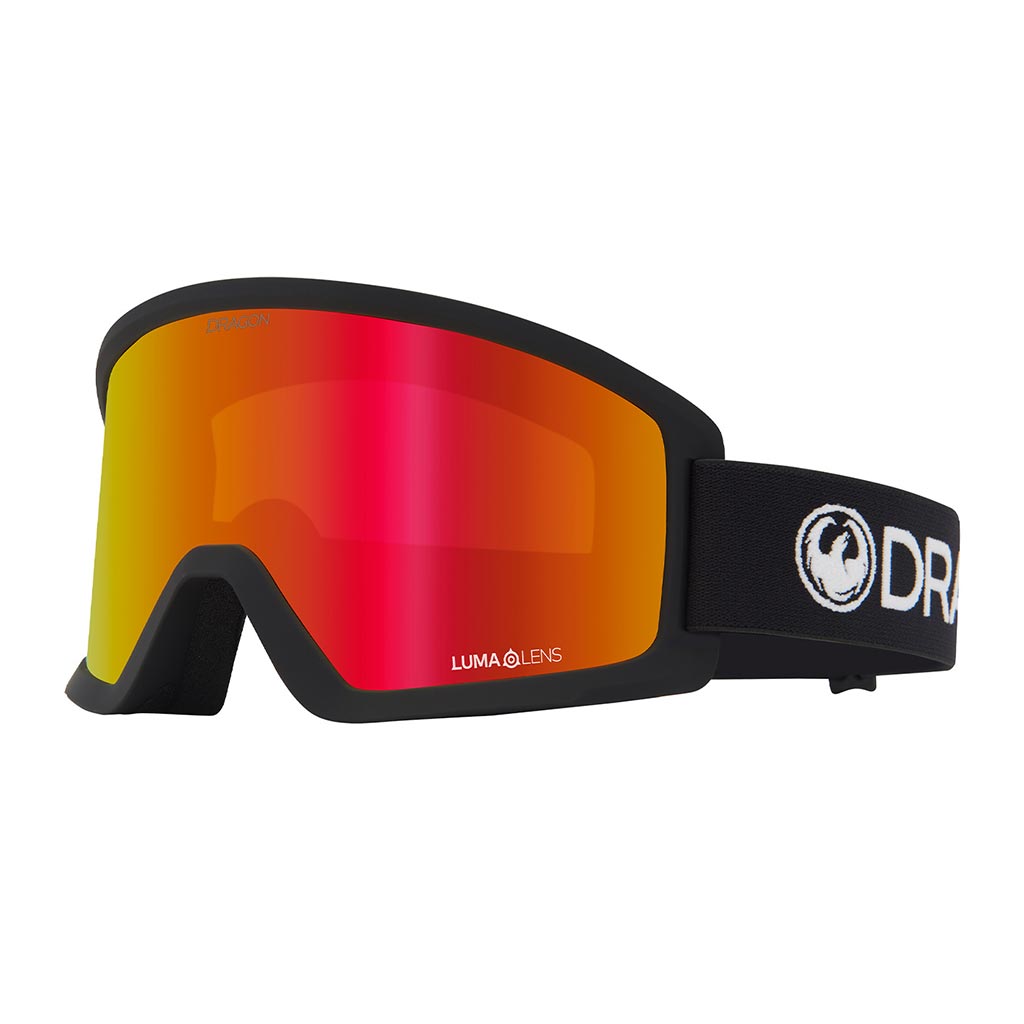 Dragon 2025 DX3L OTG Goggle - Black/Red Ion