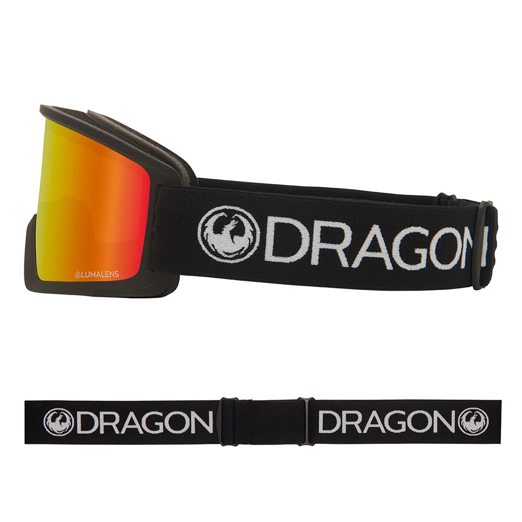 Dragon 2025 DX3 OTG Goggle - Black/Red Ion
