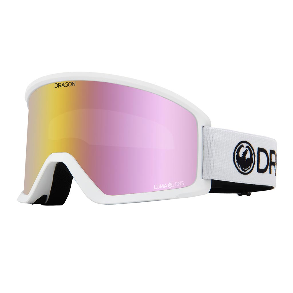 Dragon 2025 DX3 OTG Goggle - White/Pink Ion