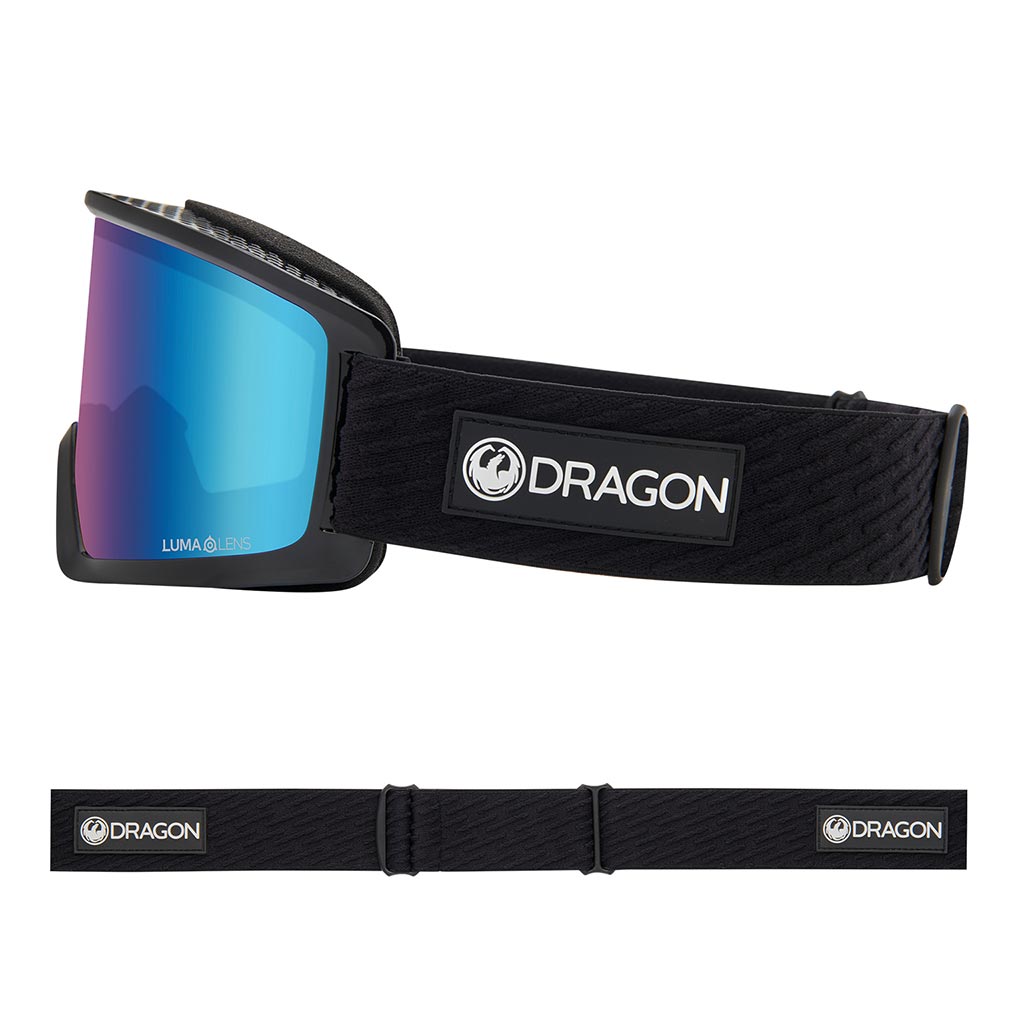 Dragon 2025 DX3 Plus OTG Goggle + Extra Lens - Icon Blue/Blue Ion