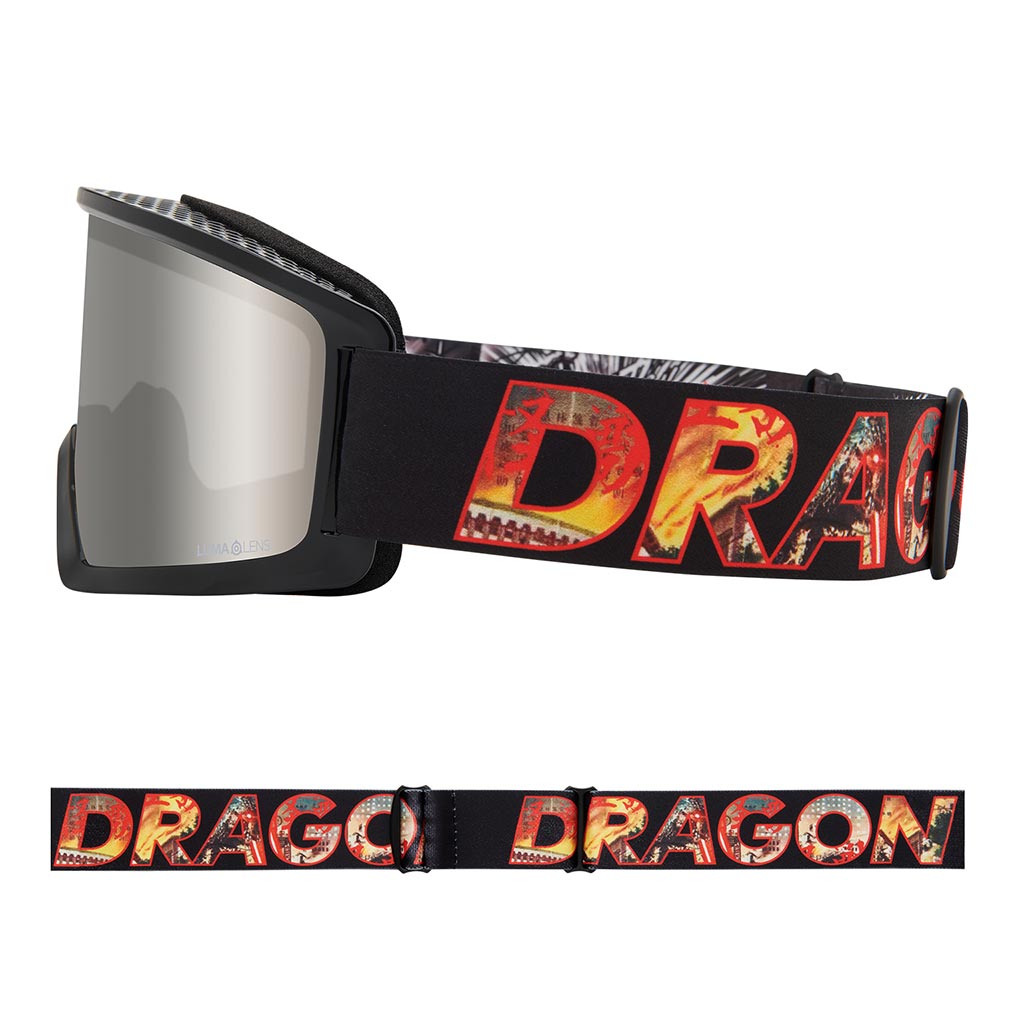 Dragon 2025 DX3 Plus OTG Goggle + Extra Lens - Klash/Silver Ion