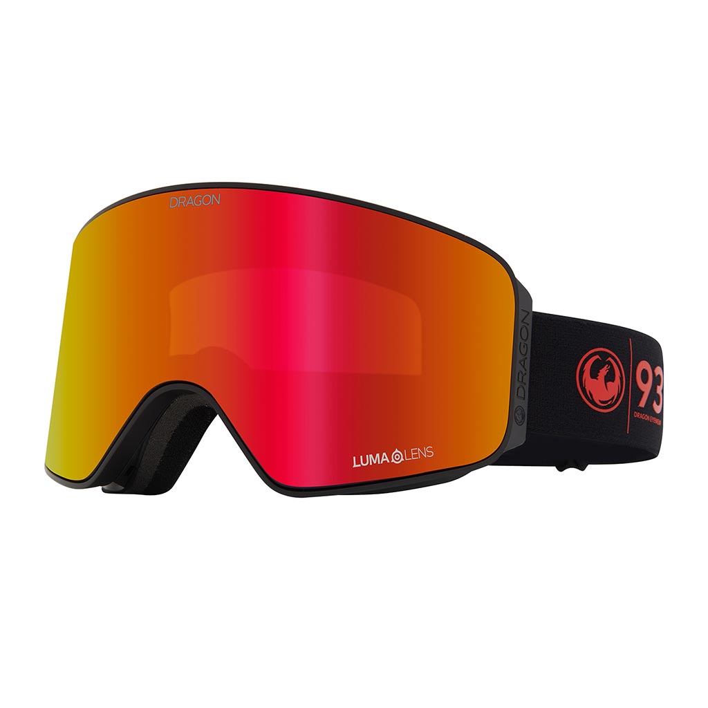 Dragon 2024 NFX Mag OTG Goggle + Extra Lens - 30 Years/Red Ion