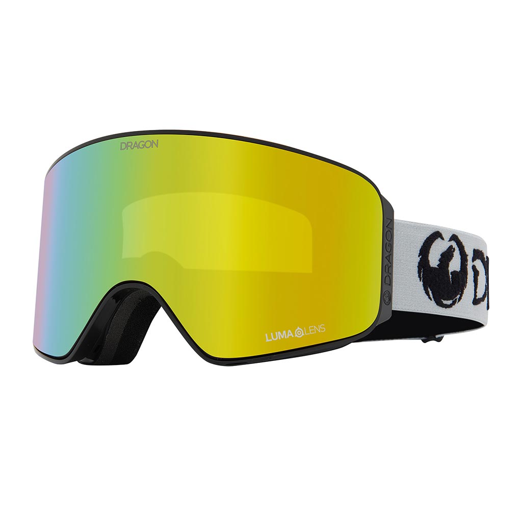 Dragon 2024 NFX Mag OTG Goggle + Extra Lens - Classic Grey/Gold Ion