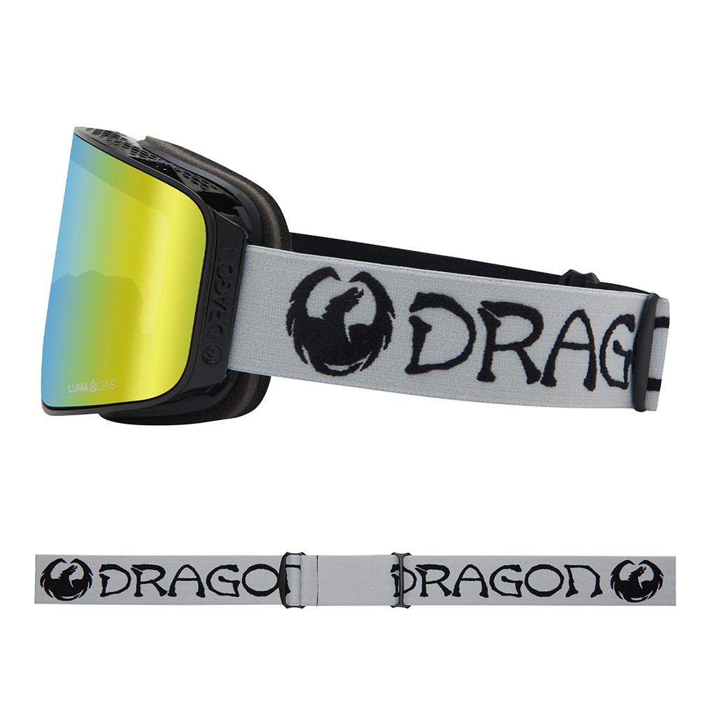 Dragon 2024 NFX Mag OTG Goggle + Extra Lens - Classic Grey/Gold Ion