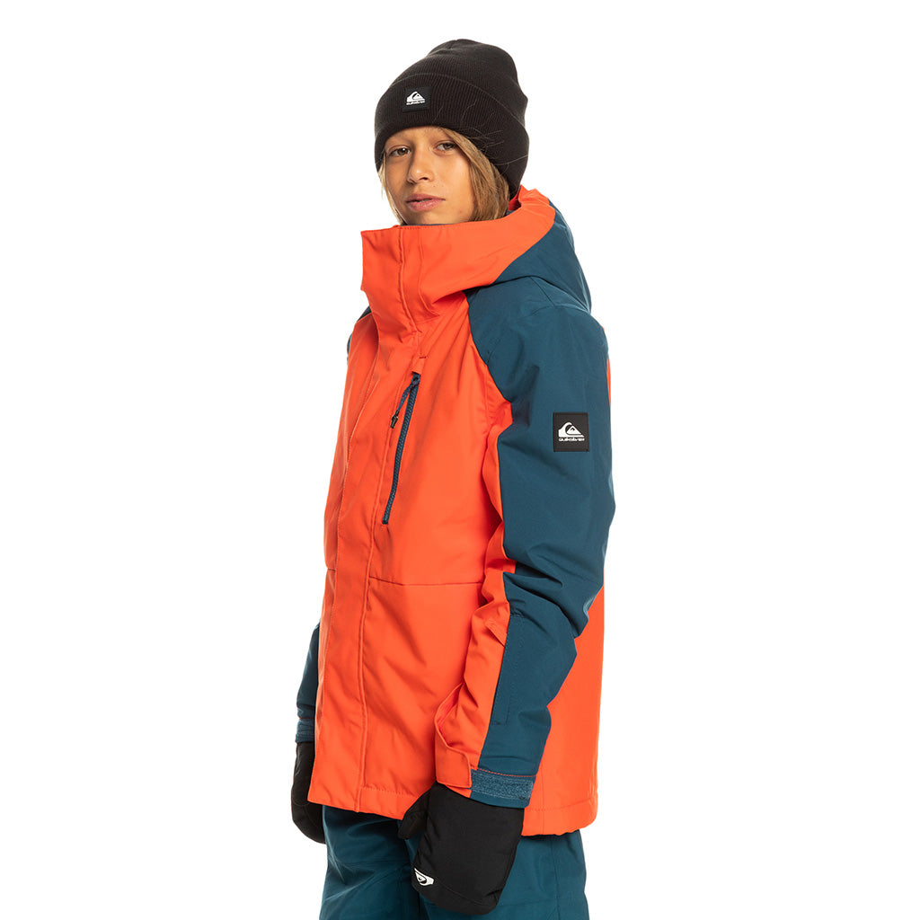 Quiksilver 2024 Youth Mission Jacket - Grenadine