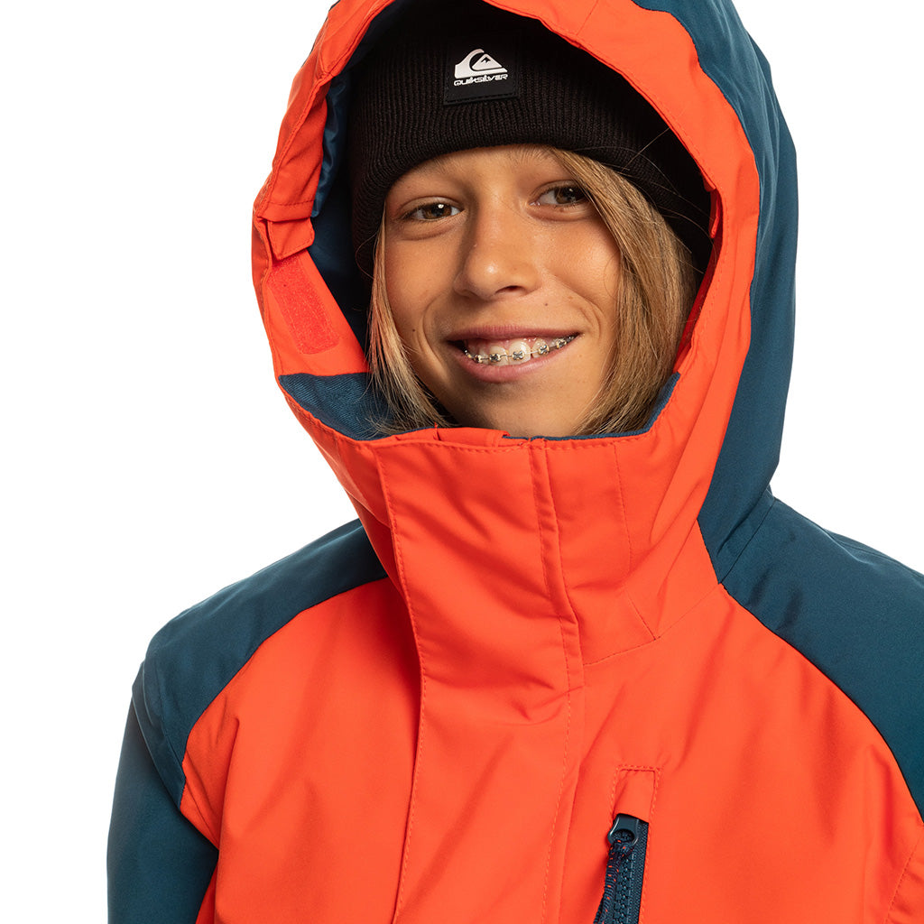 Quiksilver 2024 Youth Mission Jacket - Grenadine