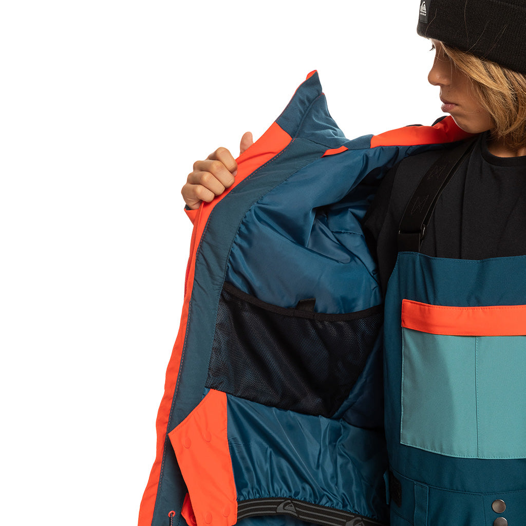 Quiksilver 2024 Youth Mission Jacket - Grenadine