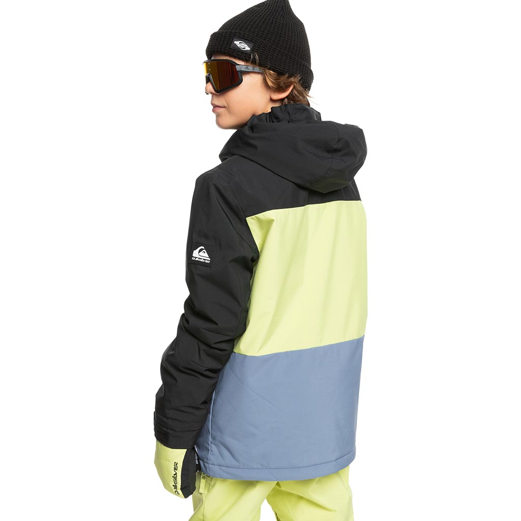 Quiksilver 2025 Side Hit Kids Jacket - True Black