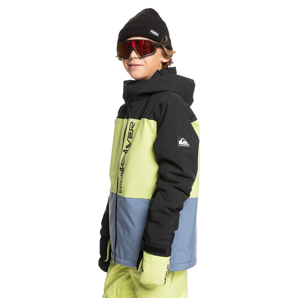 Quiksilver 2025 Side Hit Kids Jacket - True Black