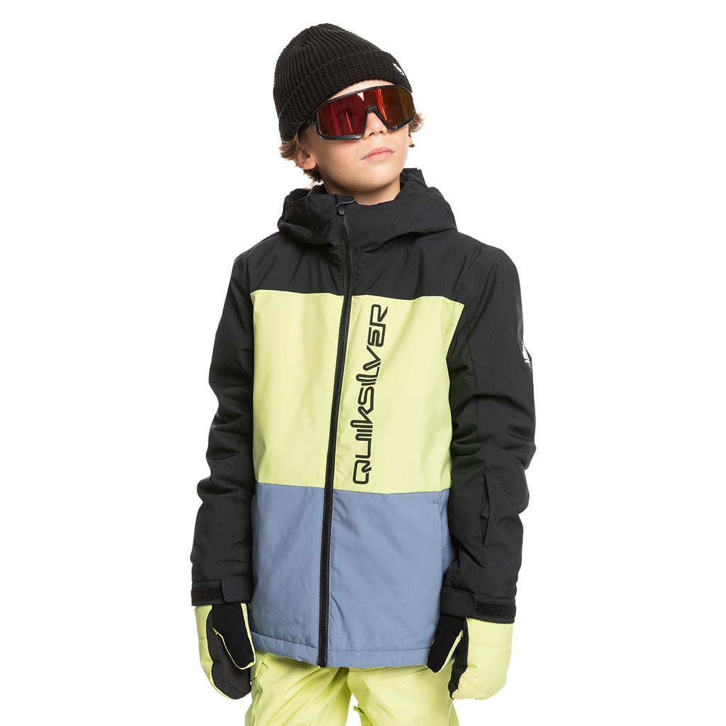 Quiksilver 2025 Side Hit Kids Jacket - True Black