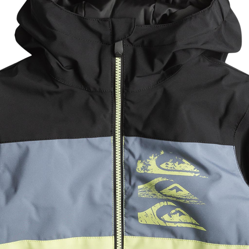 Quiksilver 2025 Groomer Kids Jacket - True Black