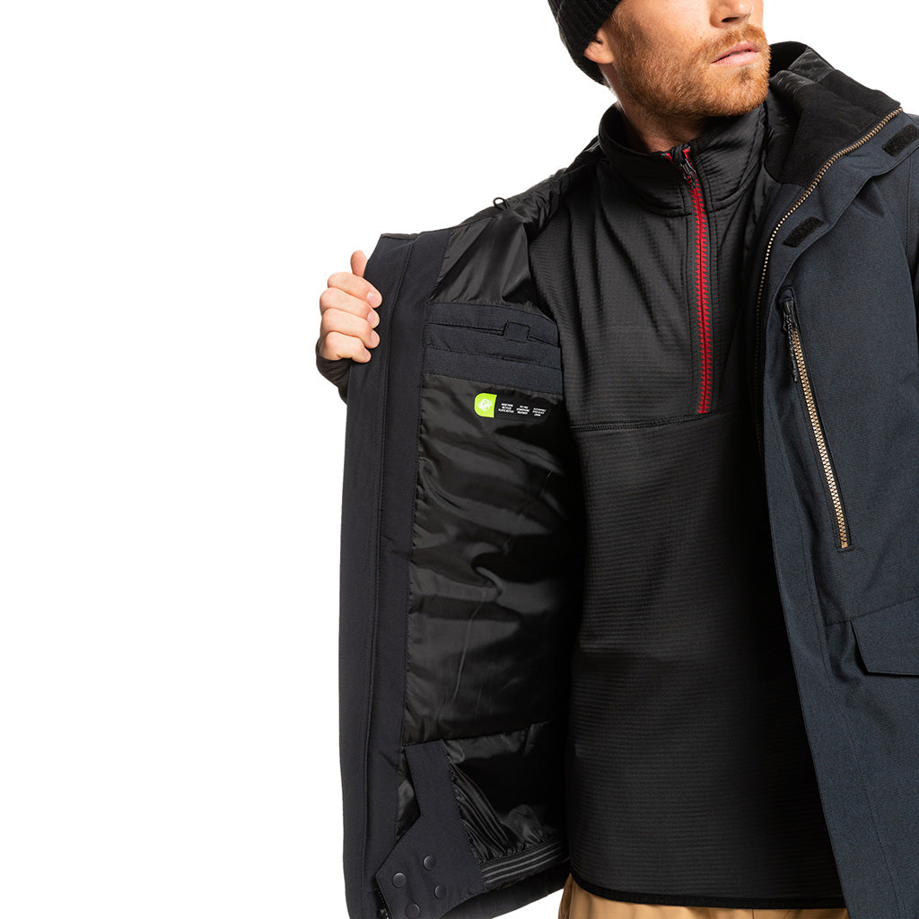 Quiksilver 2024 Mission Jacket - True Black