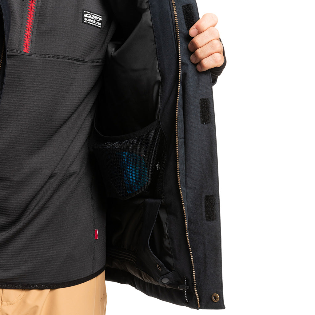 Quiksilver 2024 Mission Jacket - True Black