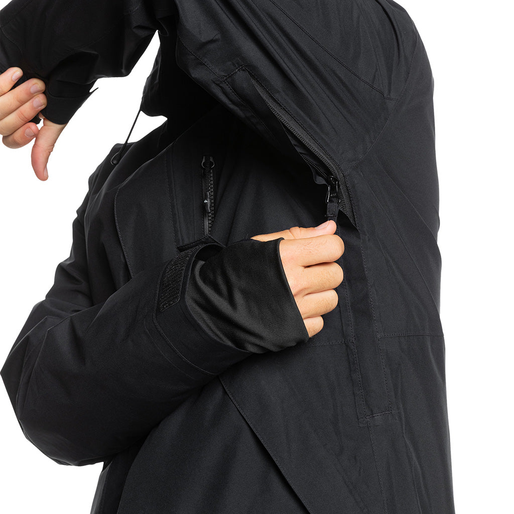 Quiksilver 2024 Mission Gore-Tex Jacket - True Black