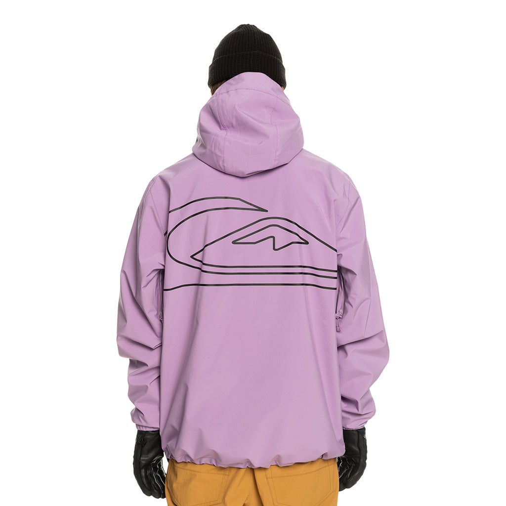 Quiksilver 2024 High In The Hood Jacket - Regal Orchid