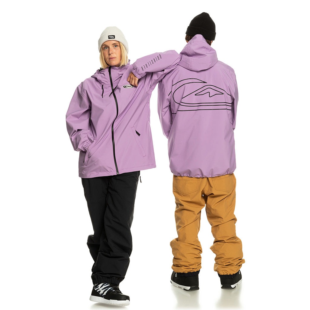 Quiksilver 2024 High In The Hood Jacket - Regal Orchid