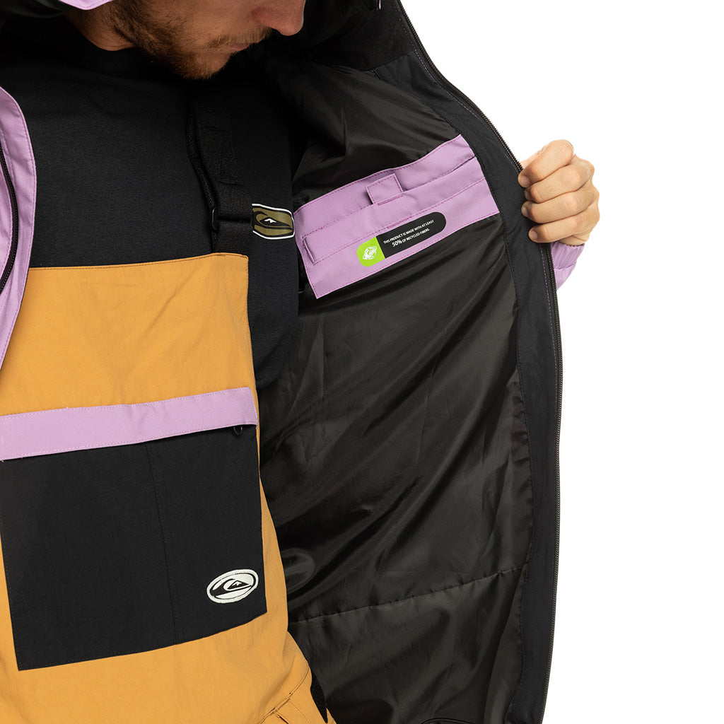 Quiksilver 2024 High In The Hood Jacket - Regal Orchid