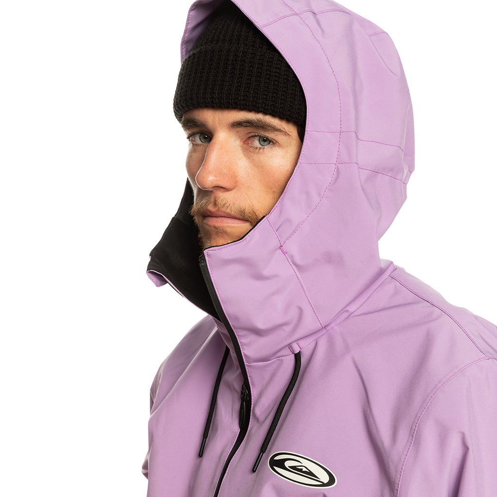 Quiksilver 2024 High In The Hood Jacket - Regal Orchid