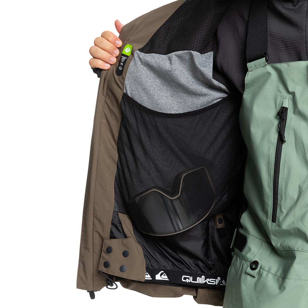 Quiksilver 2026 Quest Stretch 20K Jacket - Canteen